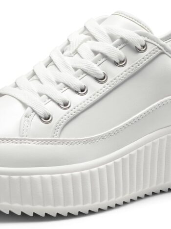 Women Platform Chunky Lightweight Comfortable Casual Lace-Up  Fashion Sneakers