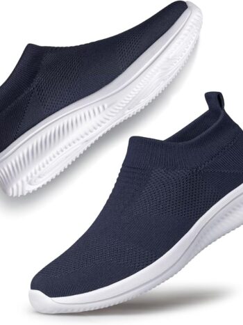 Walking Shoes Women Casual Sock Sneakers Lightweight Comfy Breathable Pull-on Zapatillas de Mujer