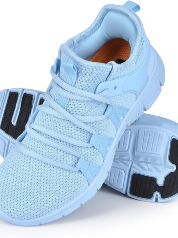 Running Shoes Lightweight Tennis Shoes Non Slip Gym Workout Shoes Breathable Mesh Walking Sneakers