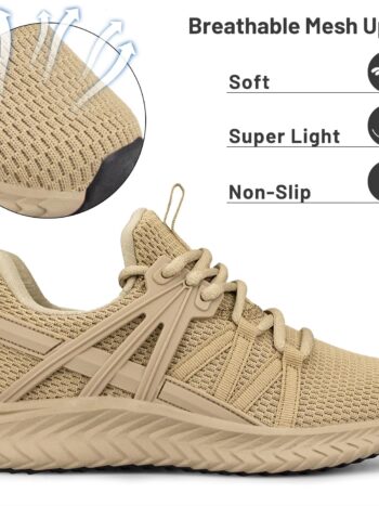 Women Slip On Sneakers Women Walking Tennis Shoes Lightweight Casual Sneakers for Gym Travel Work