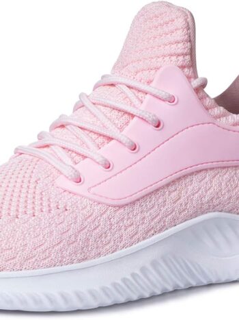 Women Walking Shoes - Slip On Tennis Running Shoes Memory Foam Lightweight Work Sneakers for Indoor Outdoor Gym