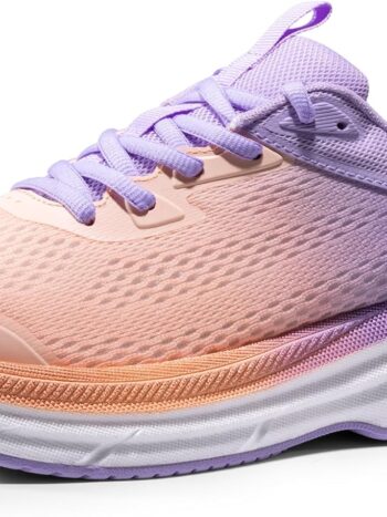 Women Running Walking Tennis Shoes fe Comfortable Cushioning Non-Slip Breathable Athletic Gym Workout Cross Trainer Jogging Sneakers