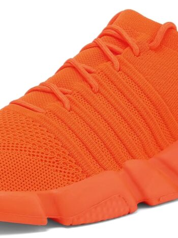 men Women Fashion Sneakers Unisex Slip on Ultra-Sock Knit Soft Sole Breathable Lightweight Casual Walking Shoes